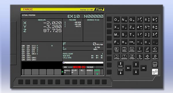 Ремонт панели оператора FANUC в Тольятти